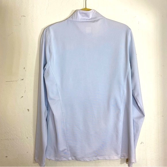 AUR Golf half zip pullover long sleeve shirt grey XL style CL2470 - Picture 2 of 9